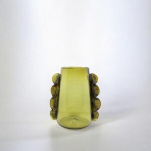Green Glass Vase