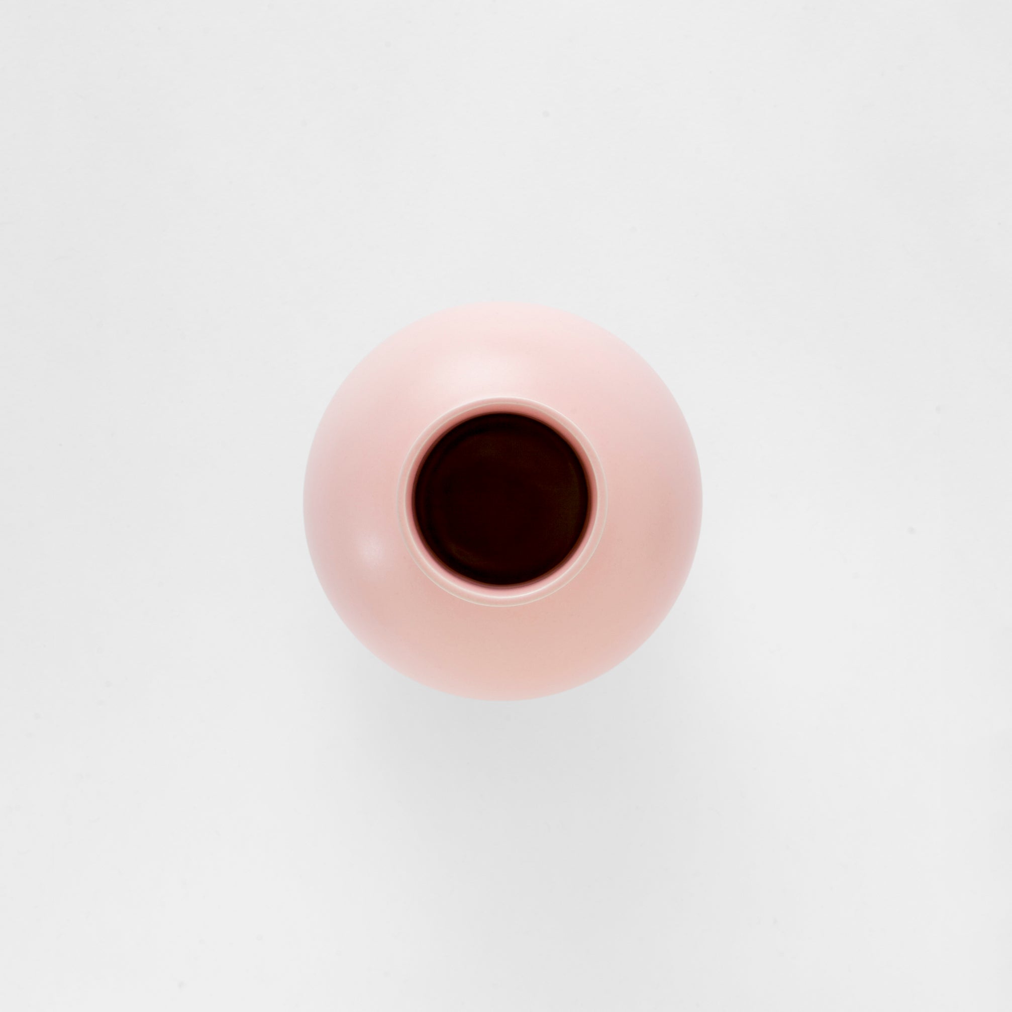 Coral Blush Small Globe Bottle Vase - Image 2