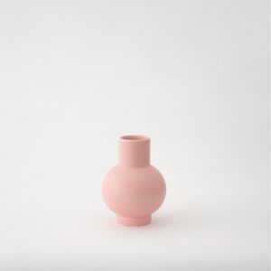 Coral Blush Small Globe Bottle Vase